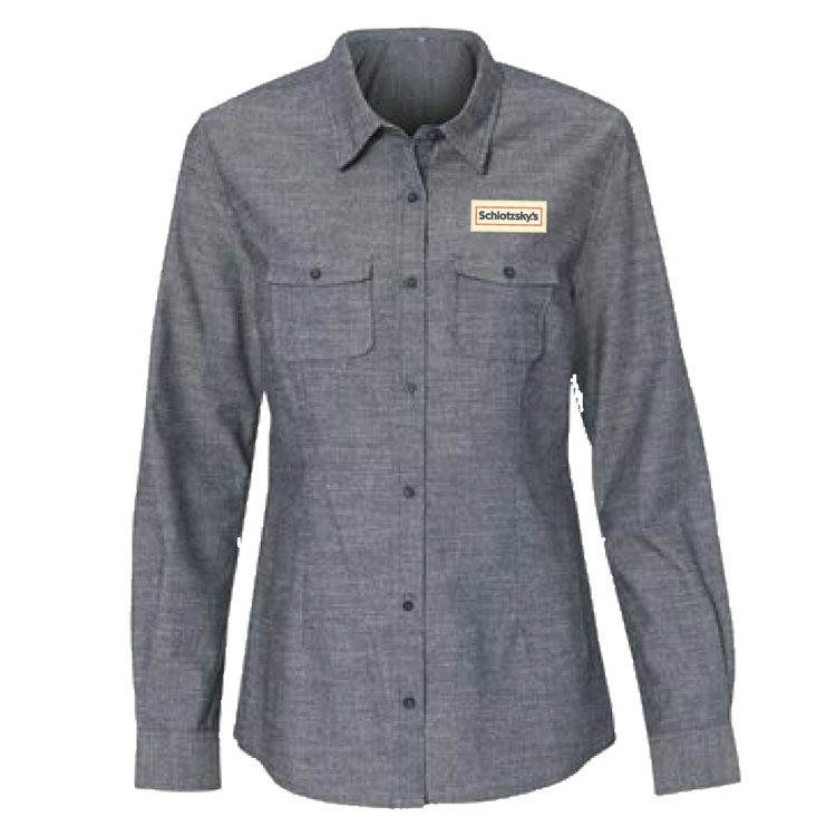 ladies chambray shirt uk